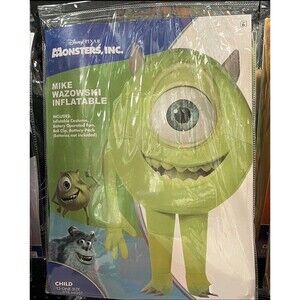 [01657766] Spirit Kids Mike Wazowski Inflatable Costume - Monsters Inc. OSFM